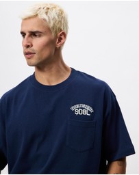 S Double - Team Heavyweight Pocket T-Shirt