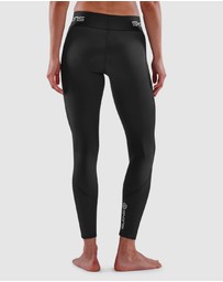 SKINS - SKINS Compression Series-1 Women's 7/8 Long Tights Activewear Black