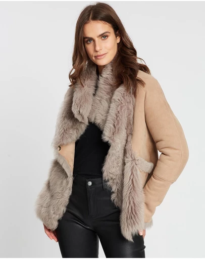 West 14th - Spring Street Shearling Coat