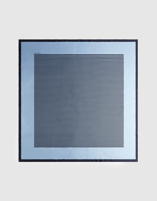 Trenery - Silk Stripe Scarf
