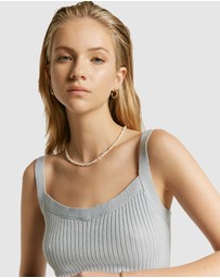 FRIEND of AUDREY - Santa Monica Lurex Mini Dress