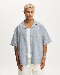 Cotton On - Textured Short Sleeve Shirt