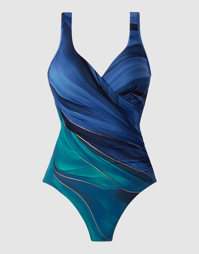 Miraclesuit Swimwear  - Maldiva It's a Wrap Underwired Tummy Control Swimsuit
