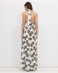 Calli - Lucy Scoop Neck Maxi Dress