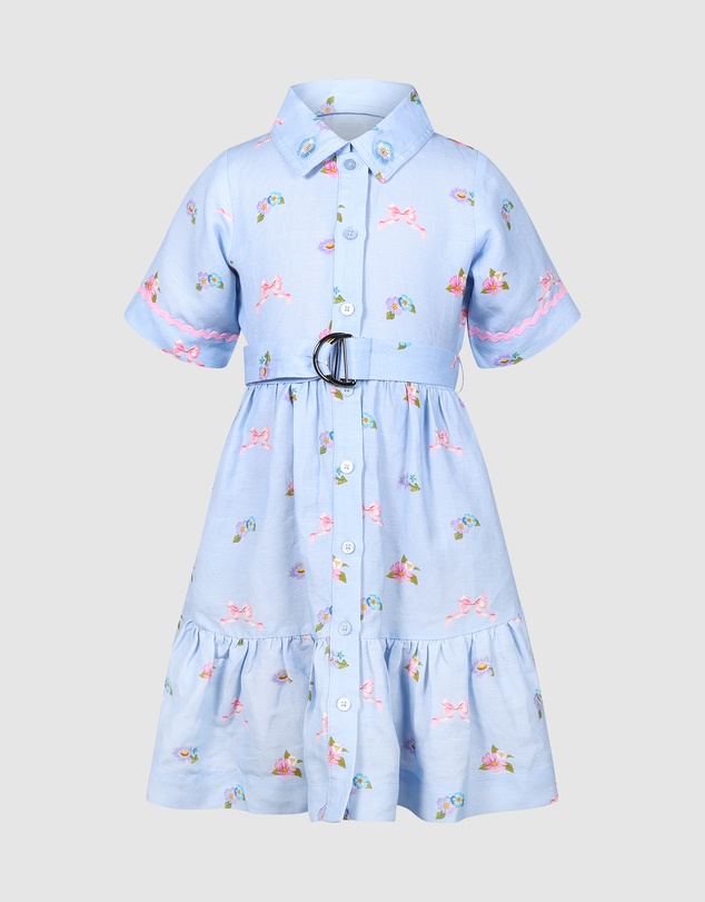 Fleur Harris - 'Heirloom Treasures' Melody Dress in Blue