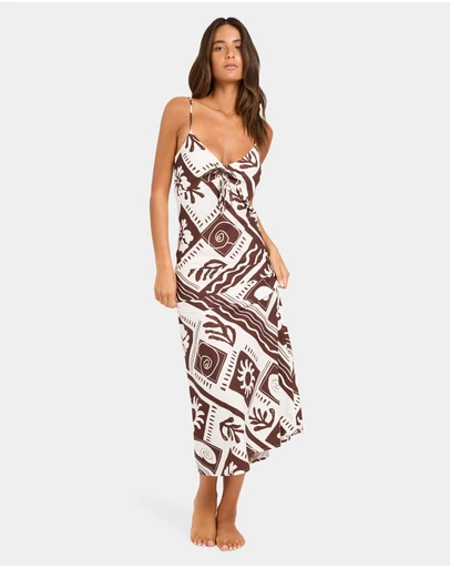 Roxy - Womens Cowrie Maxi Slip Dress