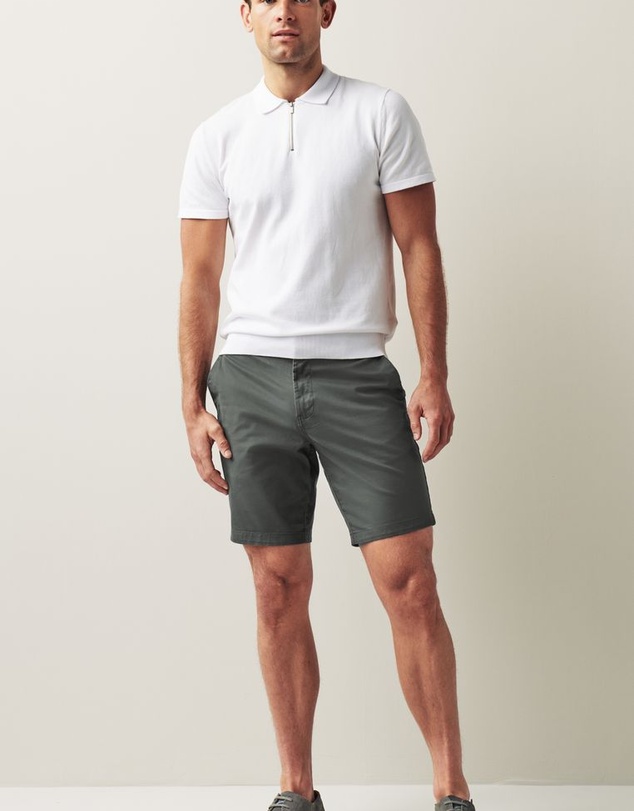NEXT - Stretch Chino Shorts-Straight Fit
