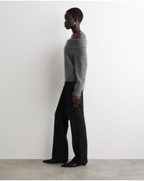 COS - Off-The-Shoulder Merino Wool Jumper