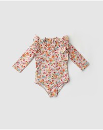 WITH LOVE FOR KIDS - Shimmy Long Sleeve Swimmers - Babies - Kids