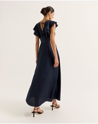 Review - Montreal Flounce Sleeve Dress