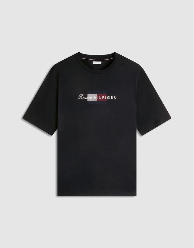 Tommy Hilfiger - Big & Tall Plus Flag Graphic Jersey T-Shirt