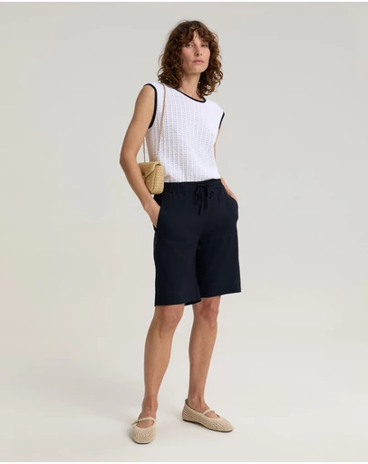 Sportscraft - Rosa Linen Blend Shorts