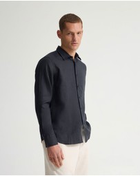 Oxford - Cooper Organic Linen Shirt Long Sleeve