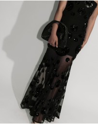 Lover - Alexis Strapless Sequin Maxi Dress