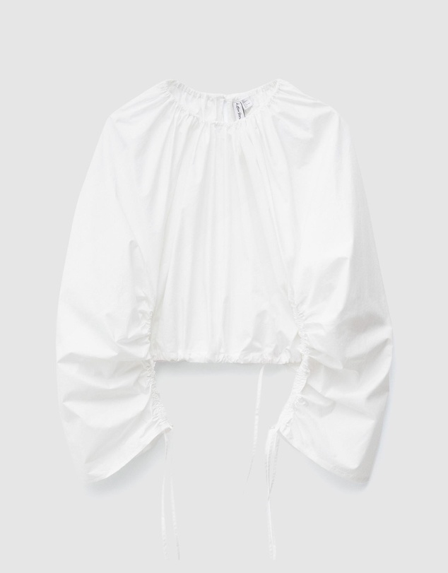 & Other Stories - Sculptural Drawstring Blouse