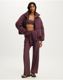 Cotton On Body Active - The Mother Puffer Funnel Neck Jacket