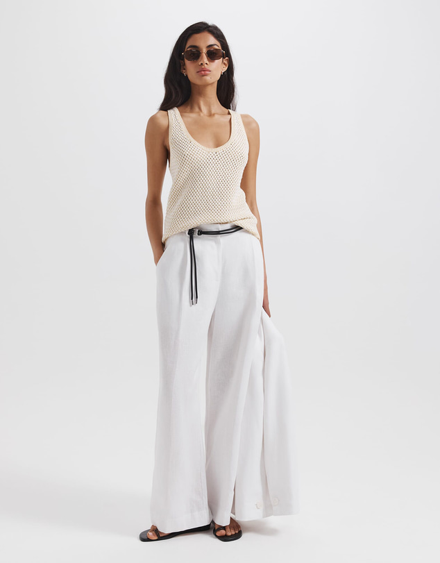 SABA - Dalia Woven Knit Tank
