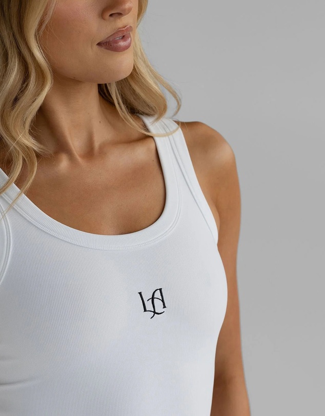 Leelo Active - Ribbed Logo Tank