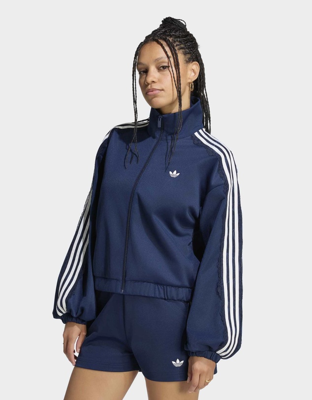 adidas Originals - LACE OVERSIZED ARCHIVE TRACK TOP Womens