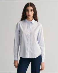 Gant - Regular Fit Gingham Poplin Shirt