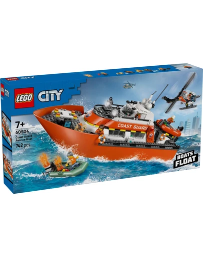 LEGO - 60504 Coast Guard Rescue Boat & Helicopter