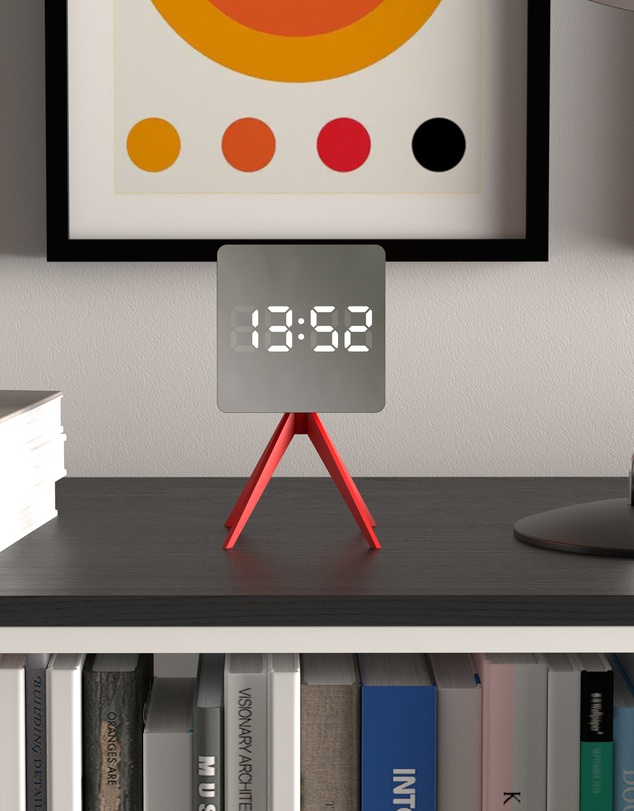 Newgate - Newgate Space Hotel Droid Led Alarm Clock Red