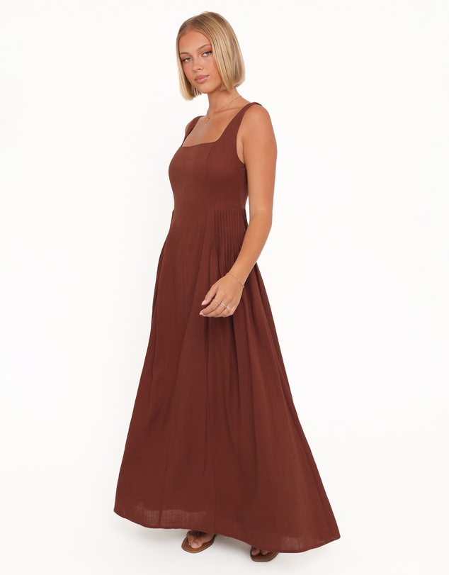 Petal & Pup - Wilston Maxi Dress - Brown