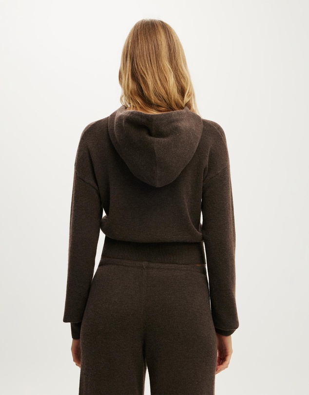 Cotton On Body - Hooded Zip Up Knit Cardi