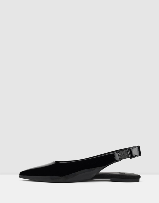 Rollie - Pointed Slingback Flat