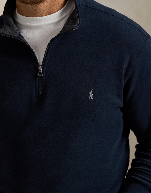 Polo Ralph Lauren - ICONIC EXCLUSIVE - Big & Tall Plus Tech Knit Quarter Zip