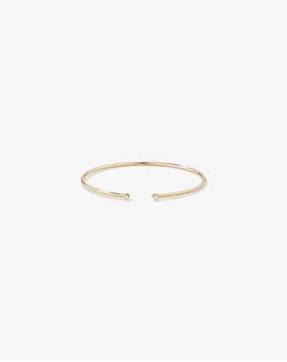 Michael Hill - Diamond Torque Bangle in 10kt Yellow Gold