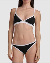adidas Sportswear - Active Essentials Cotton Contrast Triangle Bralette
