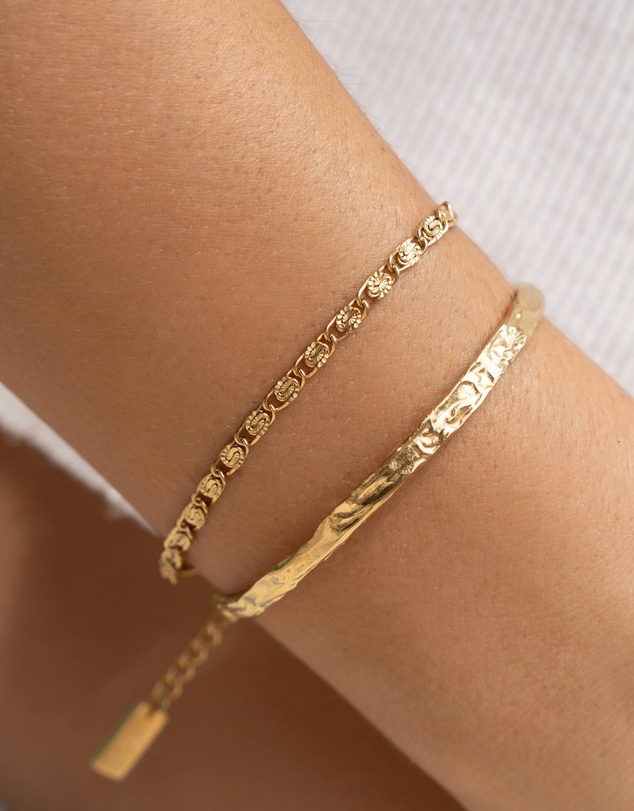 Arms Of Eve - Dragon Gold Chain Bracelet