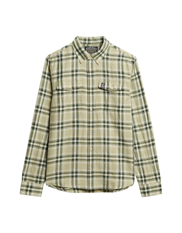 Superdry - Merchant Linen Check Shirt