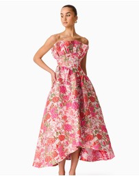 Elliatt - Floralie Strapless Gown