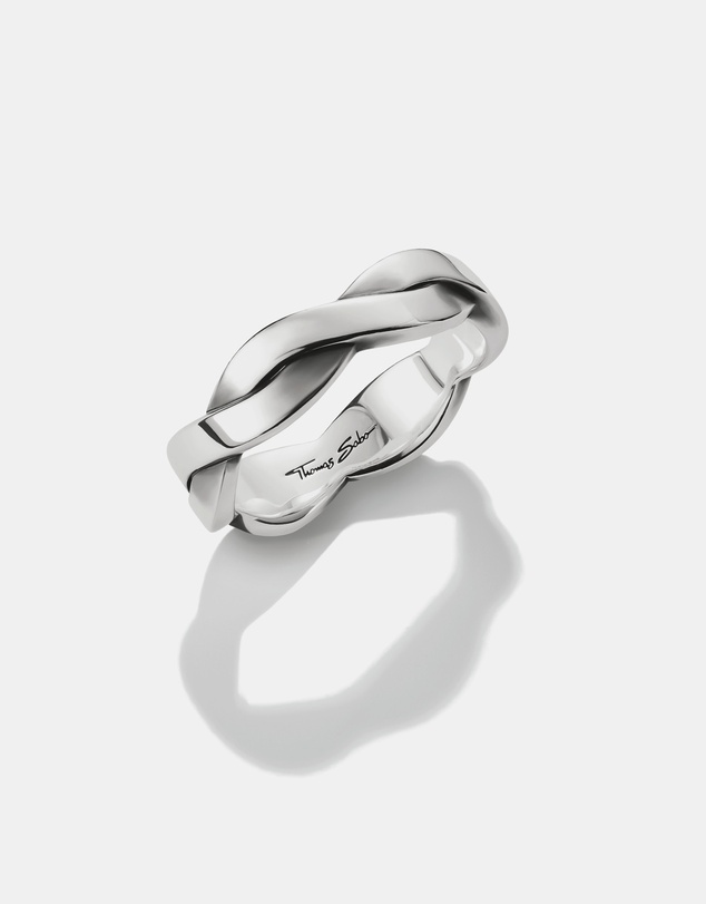 THOMAS SABO - THOMAS SABO Band Ring with Braided Structure