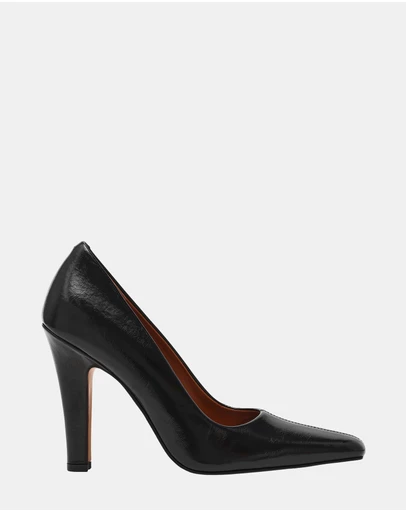 Steve Madden - Kiku Black Heels
