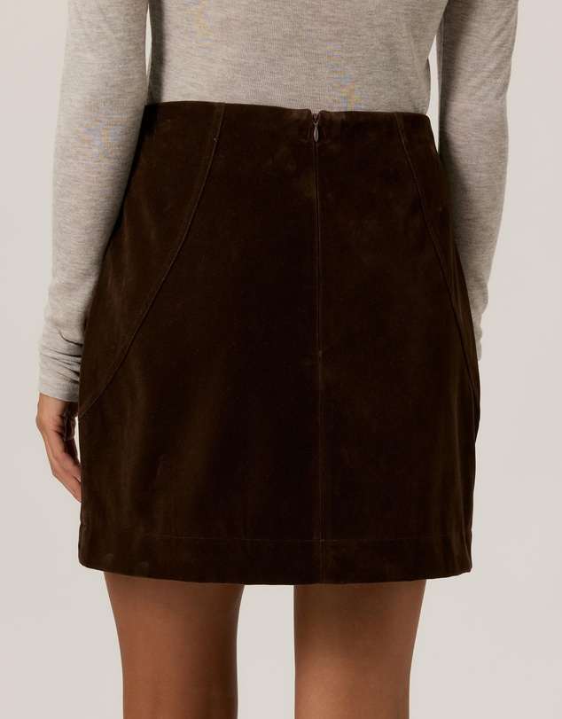 Tussah - Elsie Suede Mini Skirt