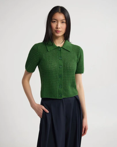 Oxford - Imogen Crop Cardigan