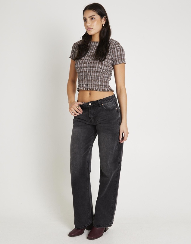 Subtitled - Maylee Low Rise Relaxed Denim Jeans