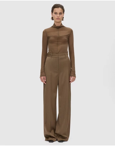 CAMILLA AND MARC - Novel Long Sleeve Stocking Top