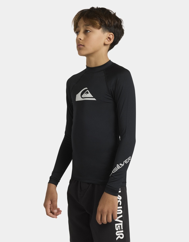 Quiksilver - Boys 8 to 16 All Time Long Sleeve Rash Vest