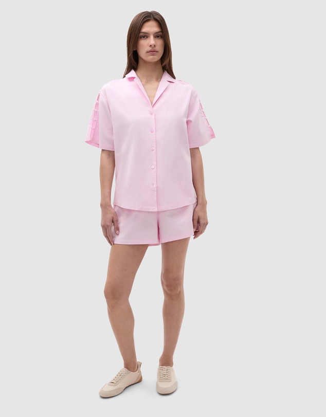 Seed Heritage - Knot Detail Boxy Shirt