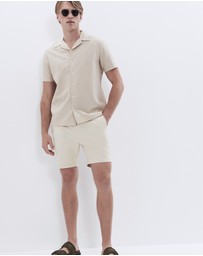UNISON - Seersucker Regular Fit Shirt