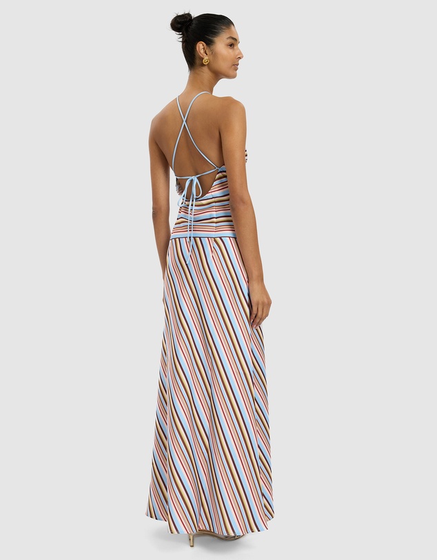 With Harper Lu - Halter Maxi Dress