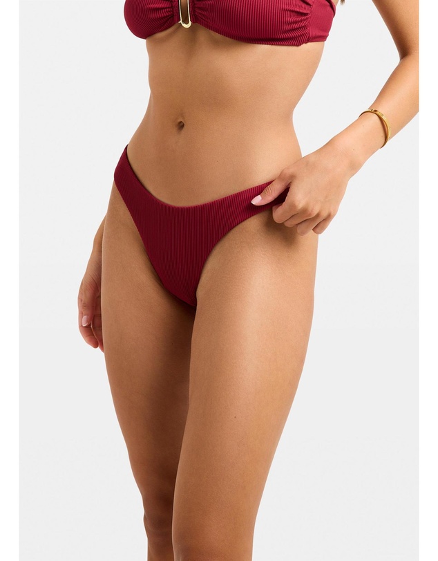 Subtitled - Cheeky Ribbed Bikini Bottom