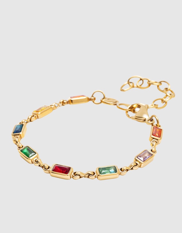 Nialaya Jewellery - Women's Rectangle Tennis Bracelet