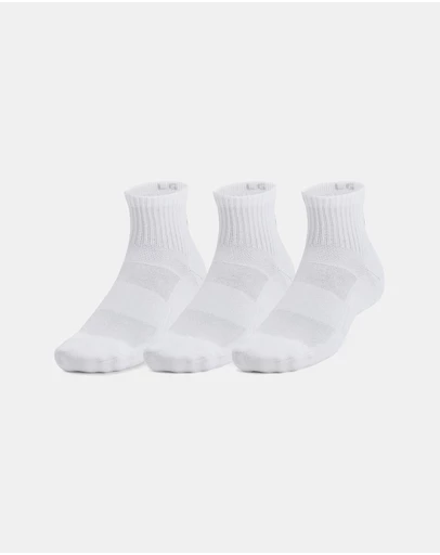 Under Armour - 3-Pack UA Training Cotton Quarter Socks