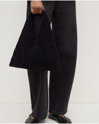 Assembly Label - Willow Suede Hobo Bag