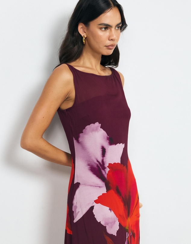 Revibe - Repaired AERE Ravenna Maxi Dress - AU 8